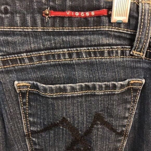 Vigoss women’s jeans Size 11 bootcut Venice jeans zip button fly - Picture 11 of 14